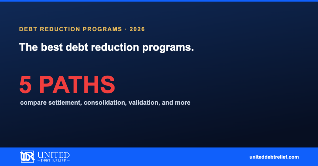 Best debt reduction programs, effective strategies for financial freedom | United Debt Relief
