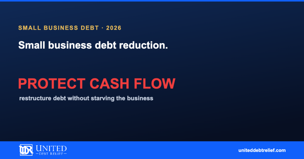 Small business debt reduction, effective strategies for financial stability | United Debt Relief