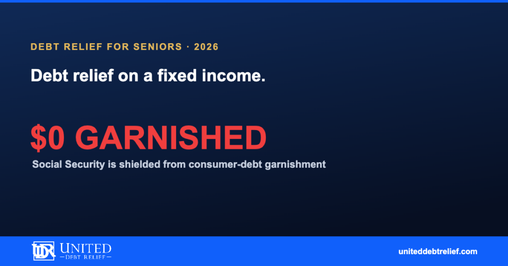 Debt relief for seniors in 2026, effective strategies to regain financial stability on a fixed income | United Debt Relief